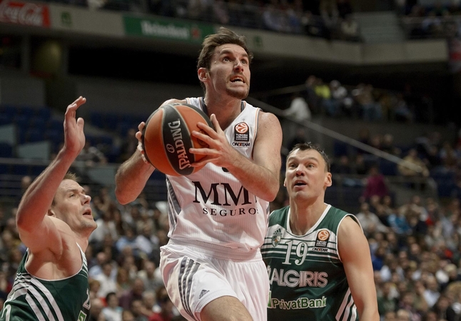Prieš Eurolygos favoritus neatsilaikė: "Real" - "Žalgiris" 108:72
