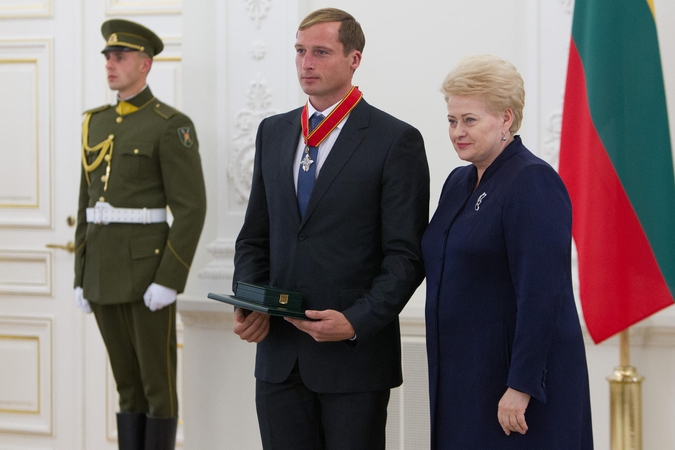 Prezidentė: sportininkų pergalės įkvepia visą Lietuvą