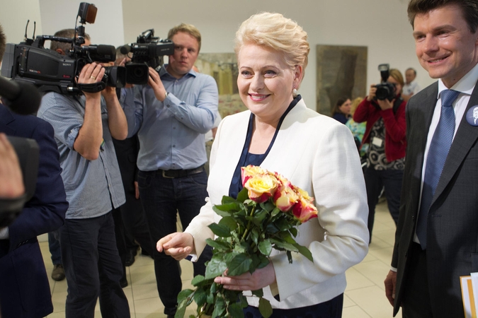Lietuvos prezidente perrinkta D. Grybauskaitė: tai istorinė pergalė