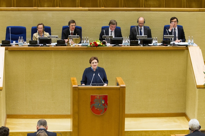 L. Graužinienė: Aljanso atvirų durų politika turi būti tęsiama