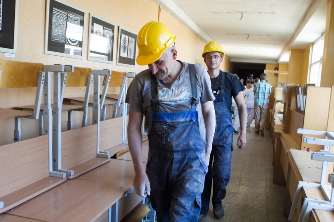 Vilniuje iki rugsėjo planuojama sutvarkyti 65 ugdymo įstaigas