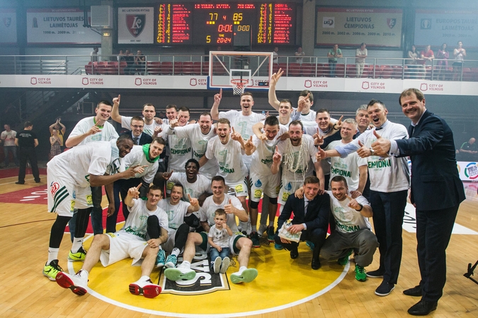 Kauno „Žalgiris“ – Lietuvos krepšinio lygos čempionas!