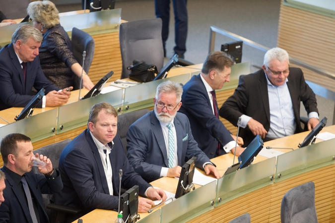 A. Sysas: užsiciklinome išeiti iš koalicijos ir apie nieką nebegalvojame