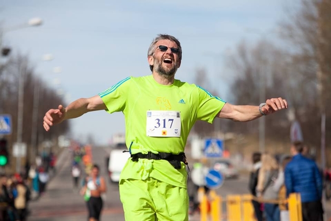 Medikas, nubėgęs šimtą maratonų: tai – kaip gyvenimas