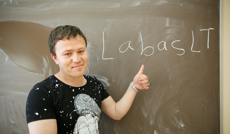 Afganistanietis Basiras moka daug lietuviškų eilėraščių