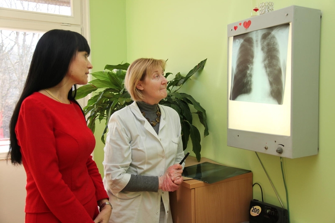 Privalomas gydymas dėl tuberkuliozės pasiteisino