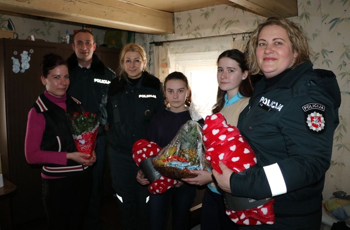 Kauno policija išpildė vienišos mamos svajonę