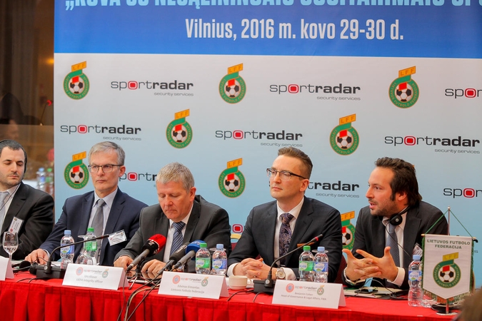 Kovoje su korupcija sporte yra vilčių 