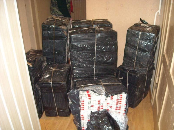 Pasieniečiai sulaikė per 74 tūkst. litų vertės cigarečių kontrabandą