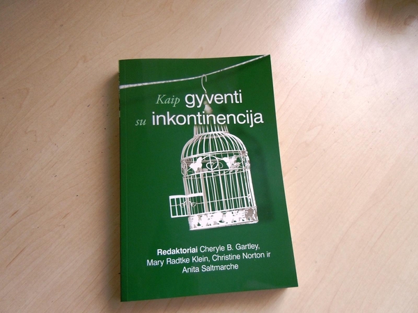 „Kaip gyventi su inkontinencija“. Nauja knyga