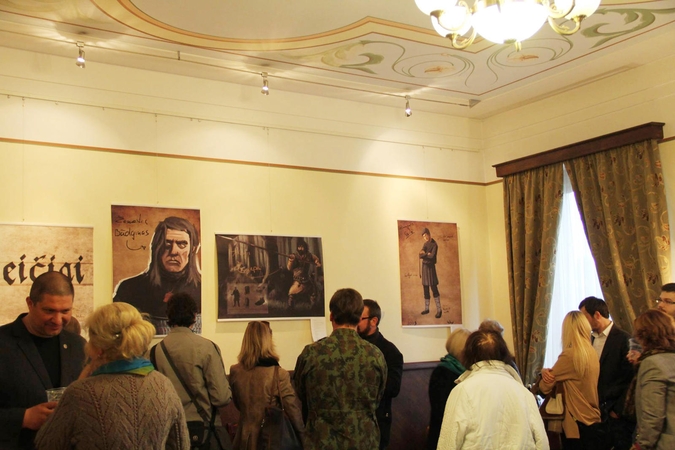 Istorijos gerbėjams – komiksų paroda