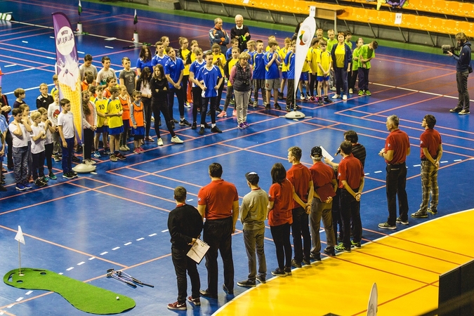 Mokyklų golfo čempionate triumfavo moksleiviai iš Vilniaus ir Trakų