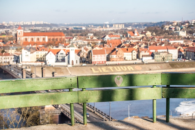 Meilės salos Kaune, kur porelės ras progų apsikabinti