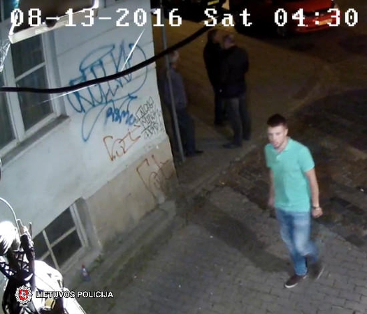 Policija prašo atpažinti vyro užpuolikus