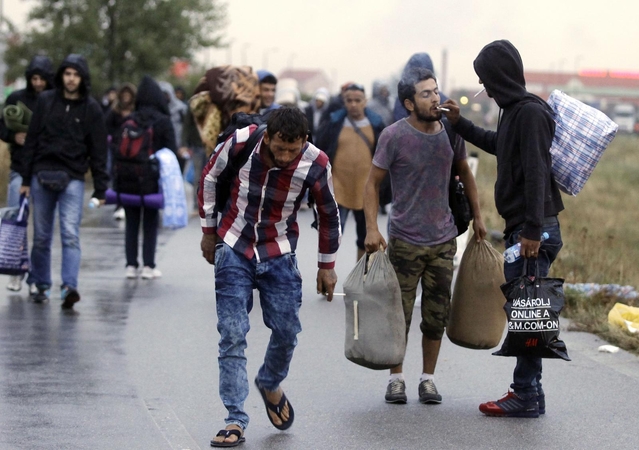 Austriją pasiekė 2,5–3 tūkst. migrantų iš Vengrijos