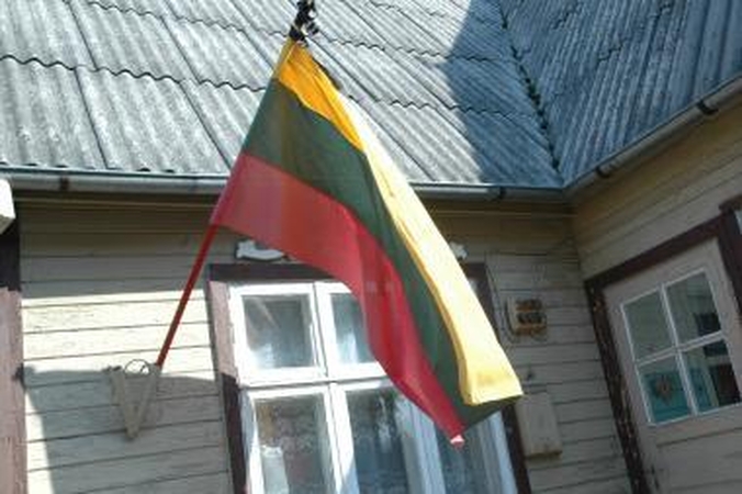 Kovo 11-ąją pavogta vienuolika vėliavų
