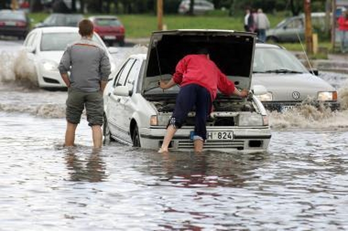 Norima sustabdyti gatvių potvynius
