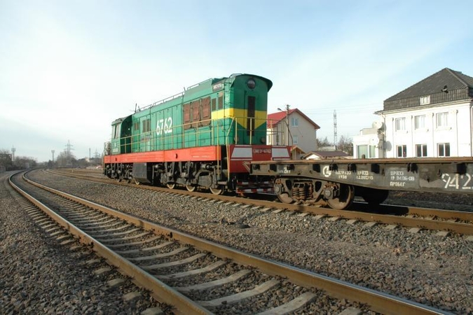 Klaipėdoje trūksta konteineriams vežti skirtų geležinkelio platformų 