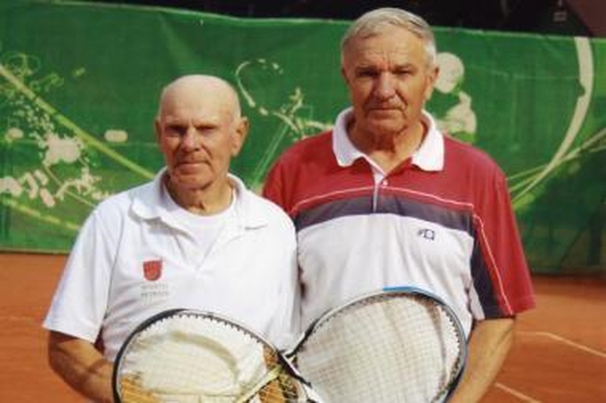 Klaipėdiečio Adolfo Krizonio pergalė senjorų teniso turnyre 