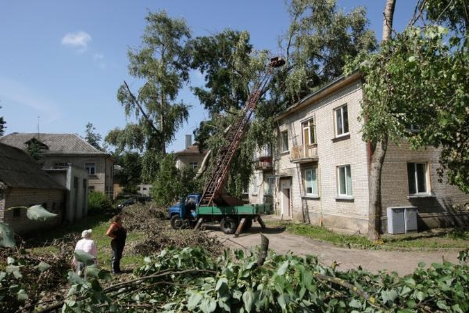 Nors būta perspėjimų, naujos gamtos stichijos Lietuva išvengė