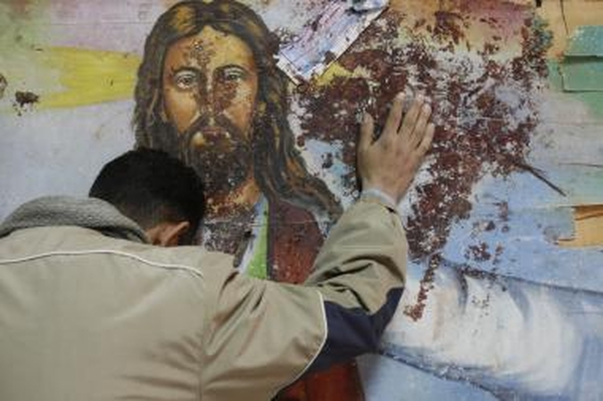 Tikintieji sugrįžo į Egipto bažnyčią, kurioje buvo įvykdytas išpuolis