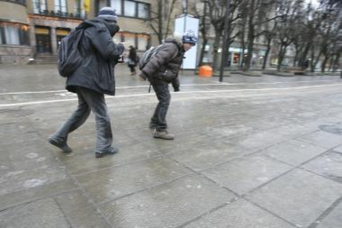 Orai Kaune: artėja atlydys