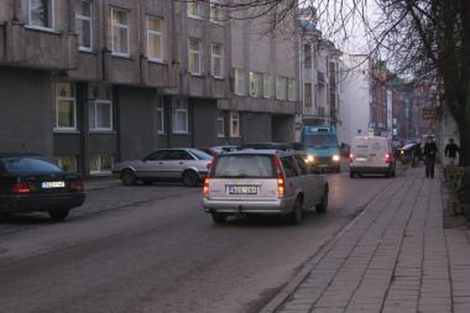 Smalininkų gatvėje uždraustas dvipusis eismas