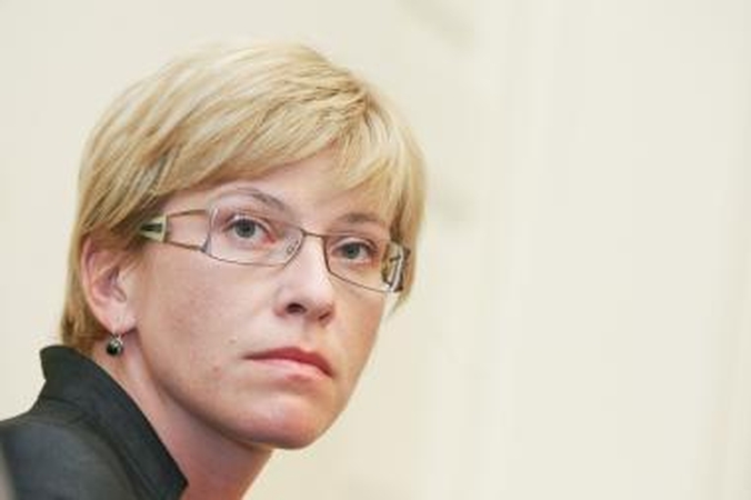 Finansų ministrė: nieko nedarymas būtų nusikalstamas