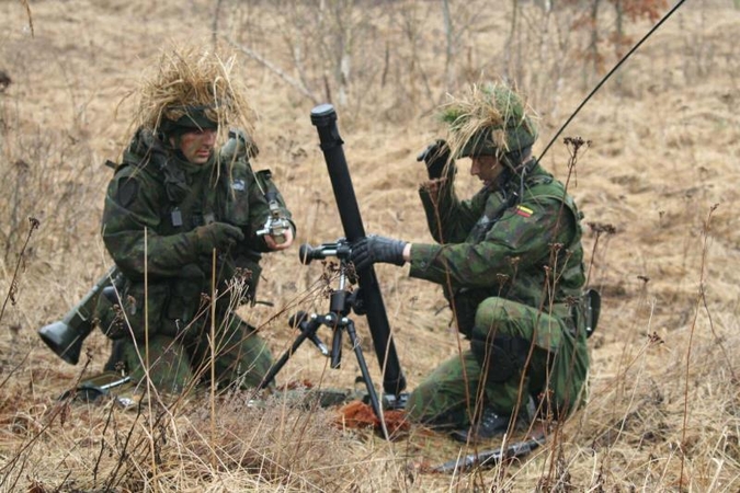 Po pratybų dešimt rezervo karių panoro grįžti į kariuomenę