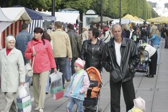 Laisvės alėjoje - rudens gėrybių mugė