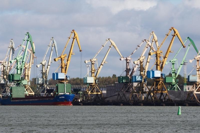 Klaipėdos uosto krova pirmąjį pusmetį smuko 8,5 proc.