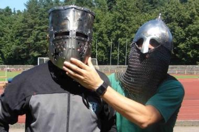 Žalgiriečiai jubiliejinėms rungtynėms ruošėsi treniruodamiesi su šarvais