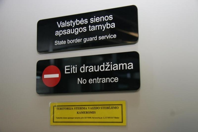 Pasieniečiai sulaikė tris ieškomus asmenis