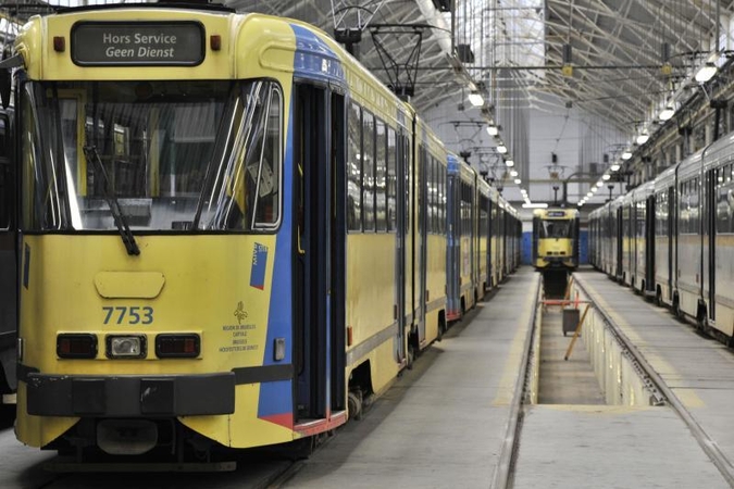 Briuselyje nebedirba visuomeninis transportas