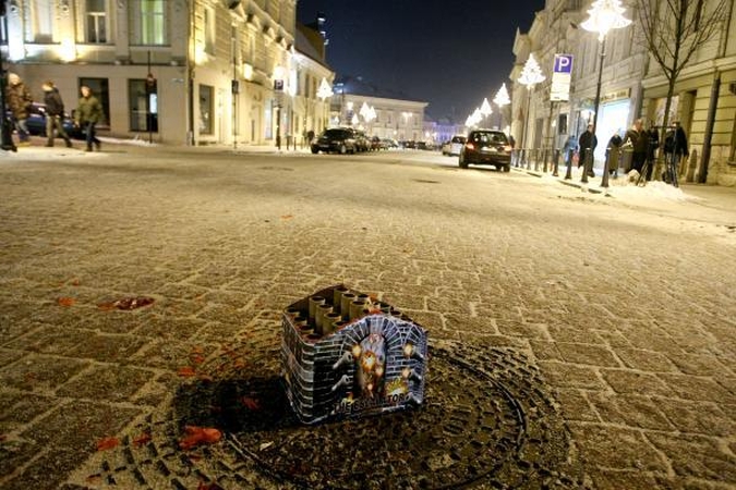 Šimtai vilniečių Naujuosius sutiko ligoninėje