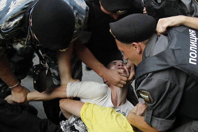 Rusijos opozicijos organizuotas protesto akcijas lydėjo areštai