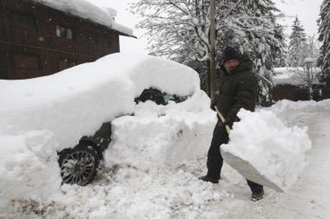 Rūsti žiema Jungtinėse Valstijose reikalauja aukų