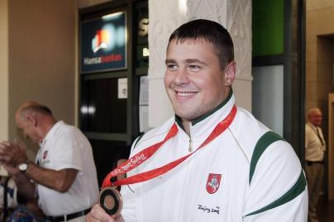 M.Mizgaitis jau svajoja apie auksą 