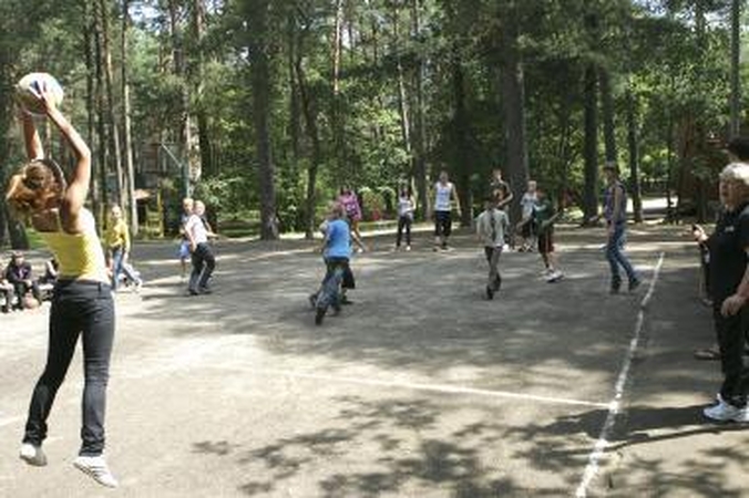 Verkių seniūnijoje tęsiasi nemokama vasaros stovykla vaikams