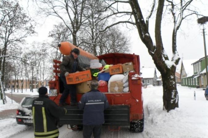 Potvynio zonoje dirba kariuomenės ir PGT pajėgos