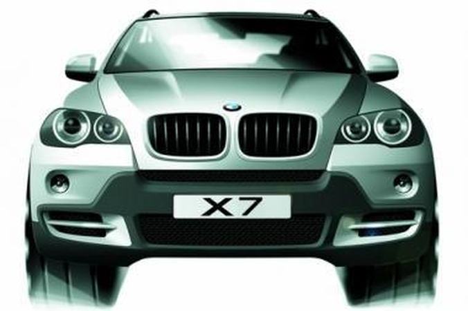 BMW ruošiasi gaminti septynvietį visureigį