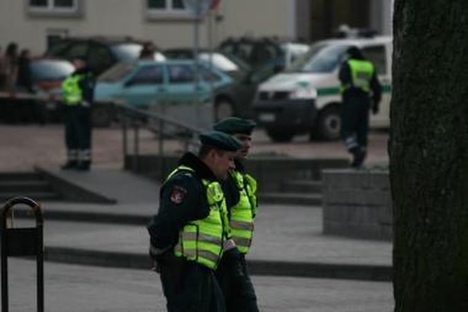 Ilgąjį savaitgalį Vilniuje budi dvigubai daugiau pareigūnų