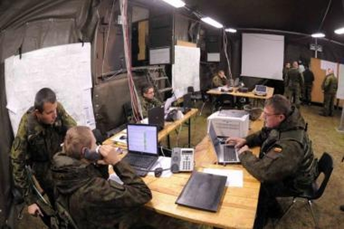 Nemenčinėje – tarptautinės operacijų planavimo pratybos