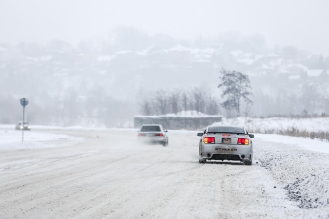 Sudėtingiausios eismo sąlygos – Vakarų Lietuvoje 