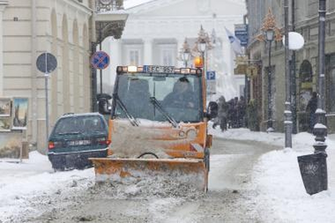Sniego valymas Vilniui kainuoja tiek, kiek Kaunui ir Klaipėdai kartu sudėjus