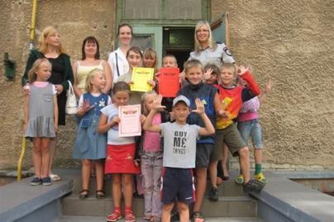 Vilijampolės pareigūnai rūpinosi vaikų saugumu