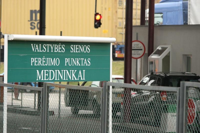 Medininkų punkte susižaloti bandė į Lietuvą neįleistas gruzinas