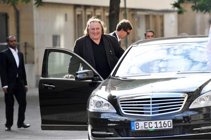 G.Depardieu po avarijos Paryžiuje neišlaikė alkoholio testo