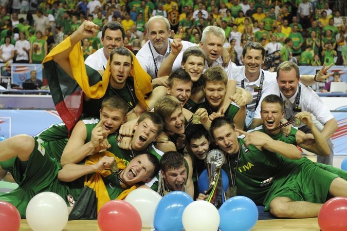 Lietuvos jaunieji krepšininkai - pasaulio čempionai! 