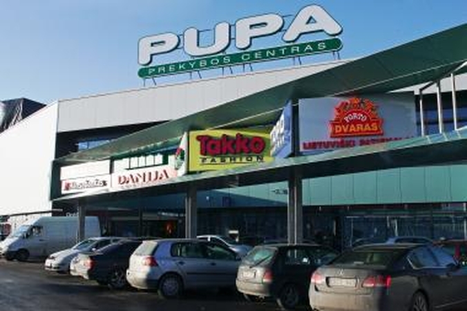 Vilniaus prekybos centrą „Pupa“ vagys atsirakino raktu